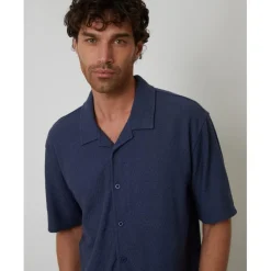 Shirts*Threadbare Sht Ss Selkirk in Blue