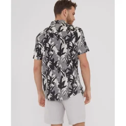 Shirts*Threadbare Ss Jngl Shrt in Black