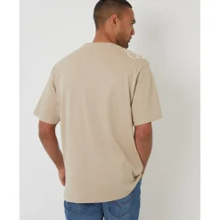 Knitwear*Threadbare Tee Anson in Neutral