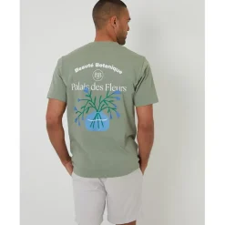 T-Shirts And Vests*Threadbare Tee Rune in Green