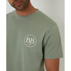 T-Shirts And Vests*Threadbare Tee Rune in Green