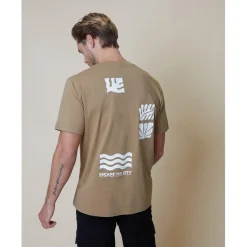 Knitwear*Threadbare Tee Scatter in Brown