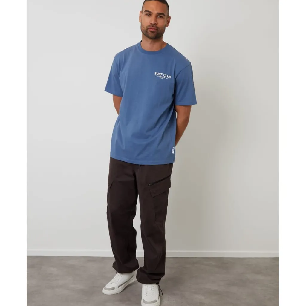 T-Shirts And Vests*Threadbare Tee Watson in Blue