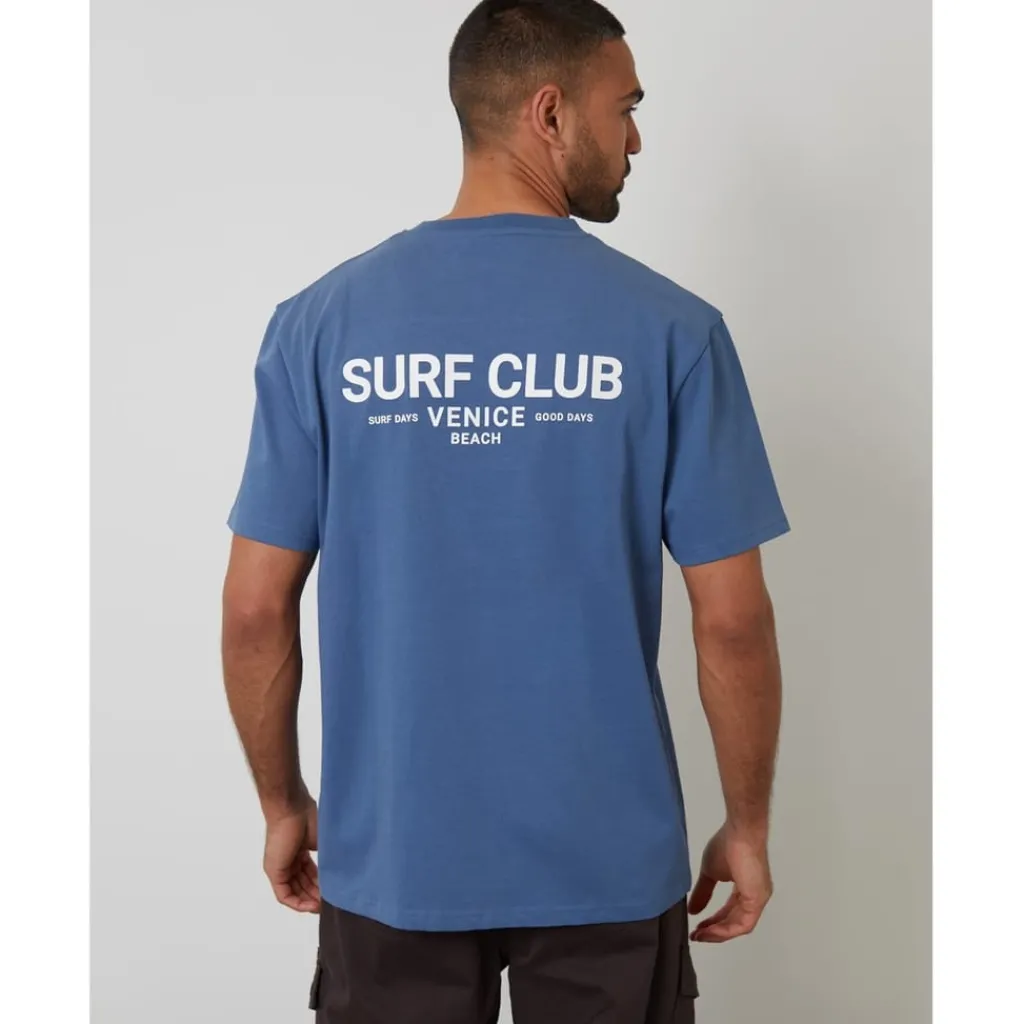 T-Shirts And Vests*Threadbare Tee Watson in Blue
