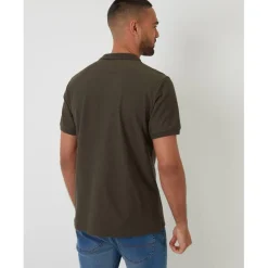 Polo Shirts*Threadbare Westbank Regular Fit Short Sleeve Shirt in Green