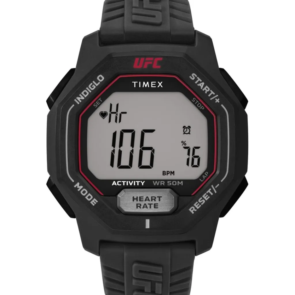 Jewellery-Watches*Timex Ufc Sprkactvty in Black