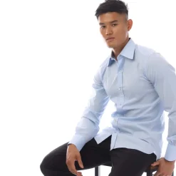 Formalwear*Tom Ford Long Sleeve Dress Shirt in Light Blue