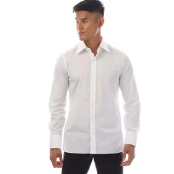 Formalwear*Tom Ford Long Sleeve Dress Shirt in White
