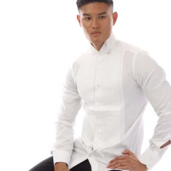 Formalwear*Tom Ford Long Sleeve Dress Shirt in White