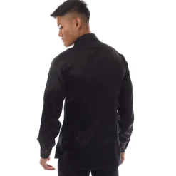 Formalwear*Tom Ford Long Sleeve Dress Shirt in Black