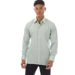 Formalwear*Tom Ford Long Sleeve Dress Shirt in aqua