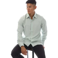 Formalwear*Tom Ford Long Sleeve Dress Shirt in aqua