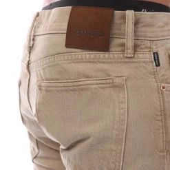 Jeans*Tom Ford Slim-Fit Jeans in Sand
