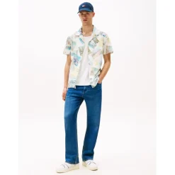 Shirts*Tommy Jeans Aop Camp Shirt in Multi