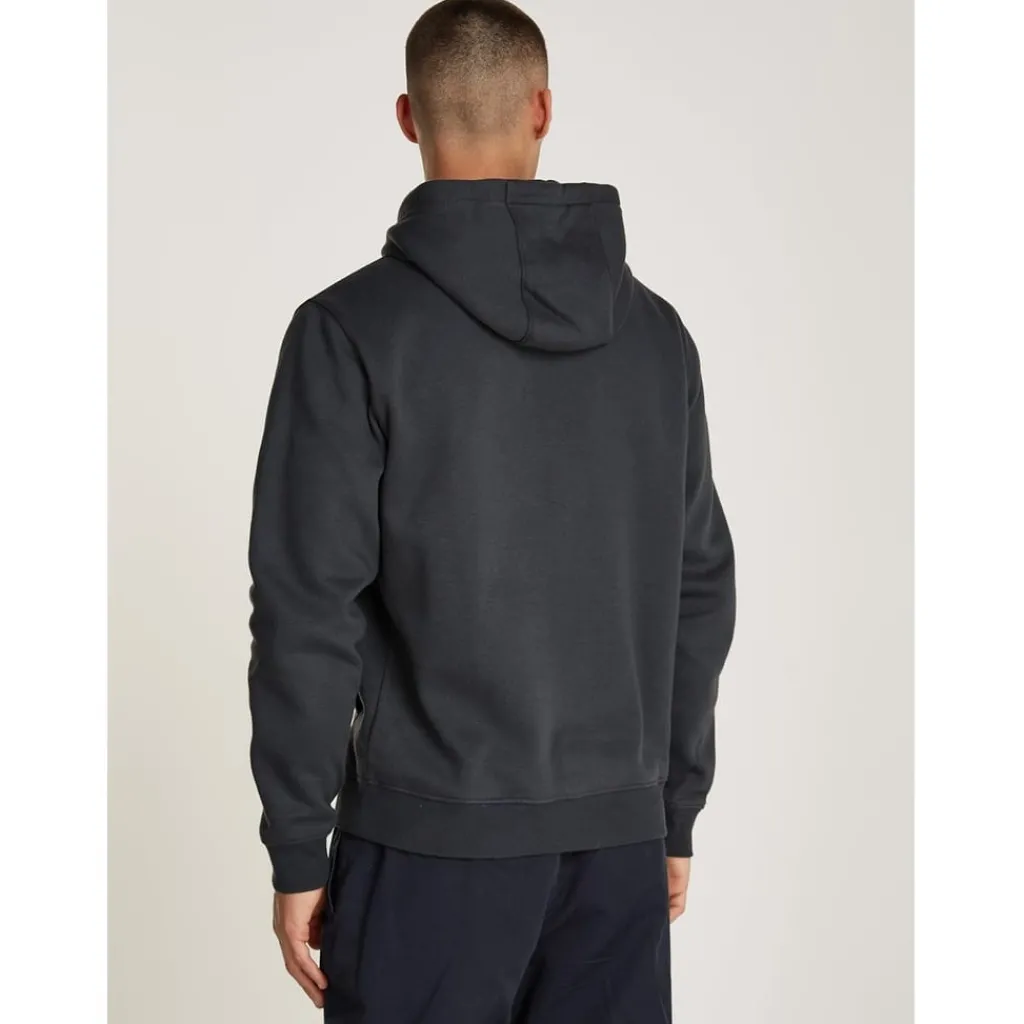 Hoodies*Tommy Jeans Flag Hoodie in Grey