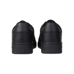 Trainers*Tommy Jeans Leather Basket Trainers in Black