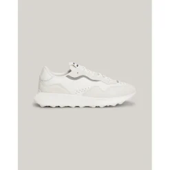 Trainers*Tommy Jeans Mix Runner Low Top Sneakers in White