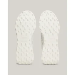 Trainers*Tommy Jeans Mix Runner Low Top Sneakers in White