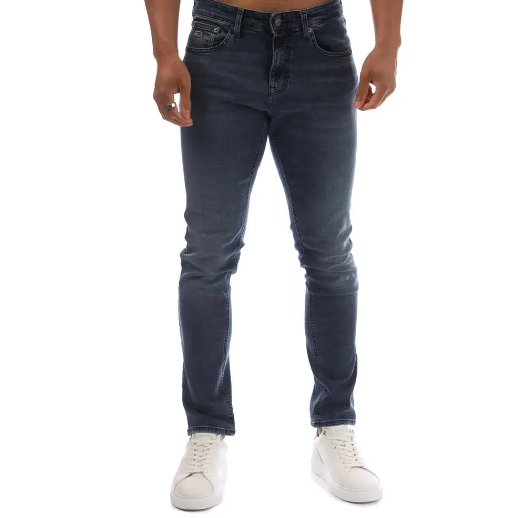 Jeans*Tommy Jeans Scanton Faded Slim-Fit Jeans in Blue