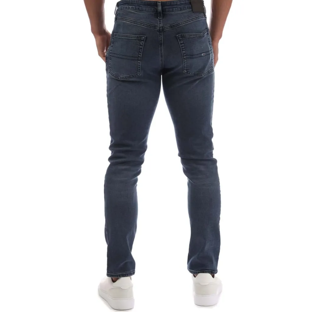 Jeans*Tommy Jeans Scanton Faded Slim-Fit Jeans in Blue
