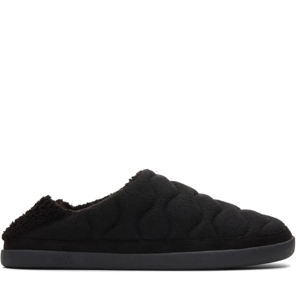 Slippers*Toms Ezra Quilted Slippers in Black