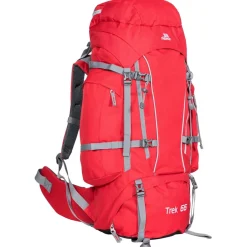 Bags*Trespass Trek 66l Rsck in Red