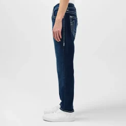 Jeans*True Religion Rocco Five Pocket Tapered Jeans in Blue