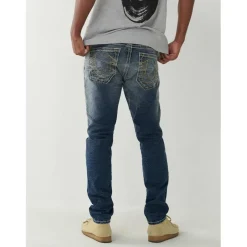 Jeans*True Religion Rocco Skinny Jeans in Blue