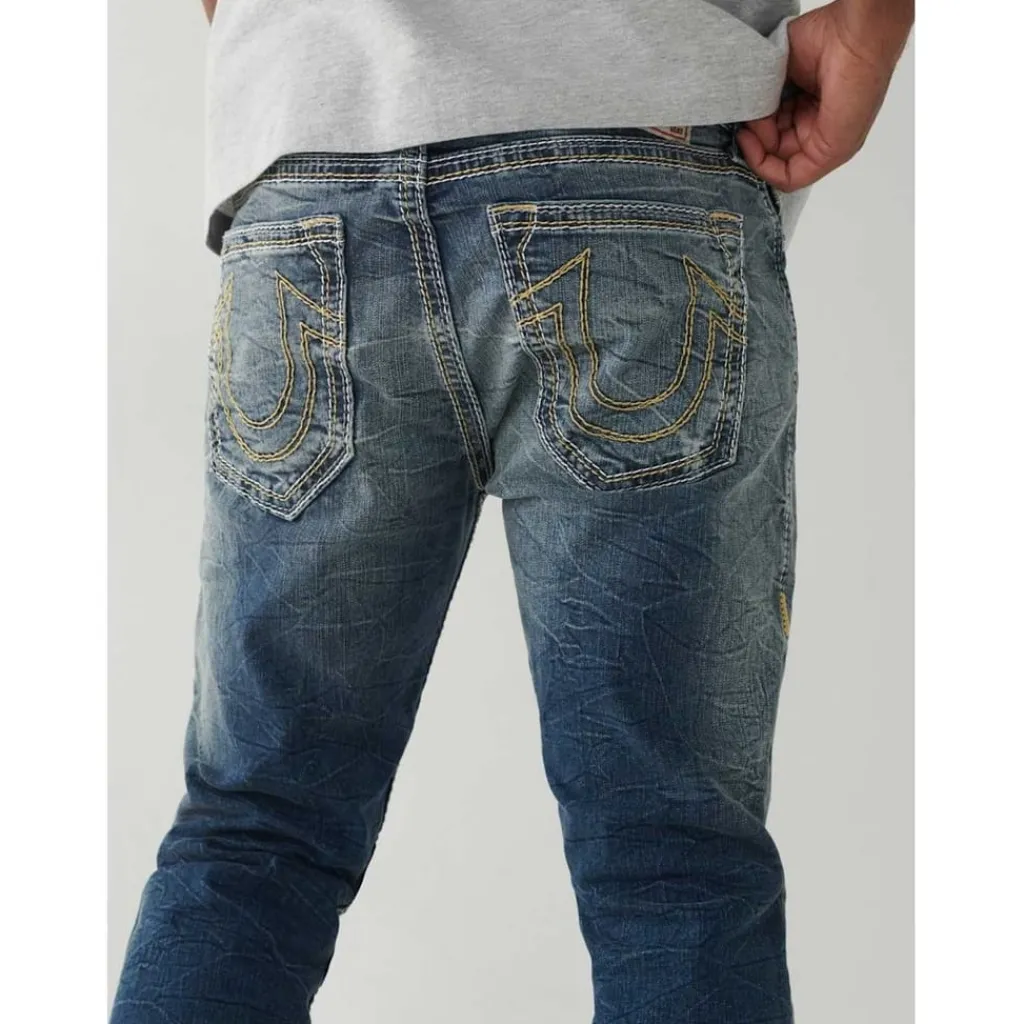 Jeans*True Religion Rocco Skinny Jeans in Blue