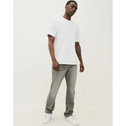 Jeans*True Religion Single Needle Straight Jean in Grey