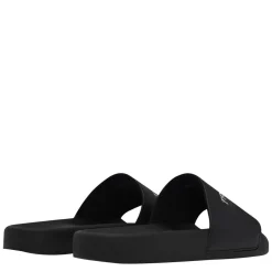 Beach Shoes*True Religion Sliders in Black