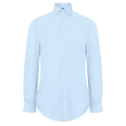 Shirts*Twisted Tailor Slim Shirt in Blue