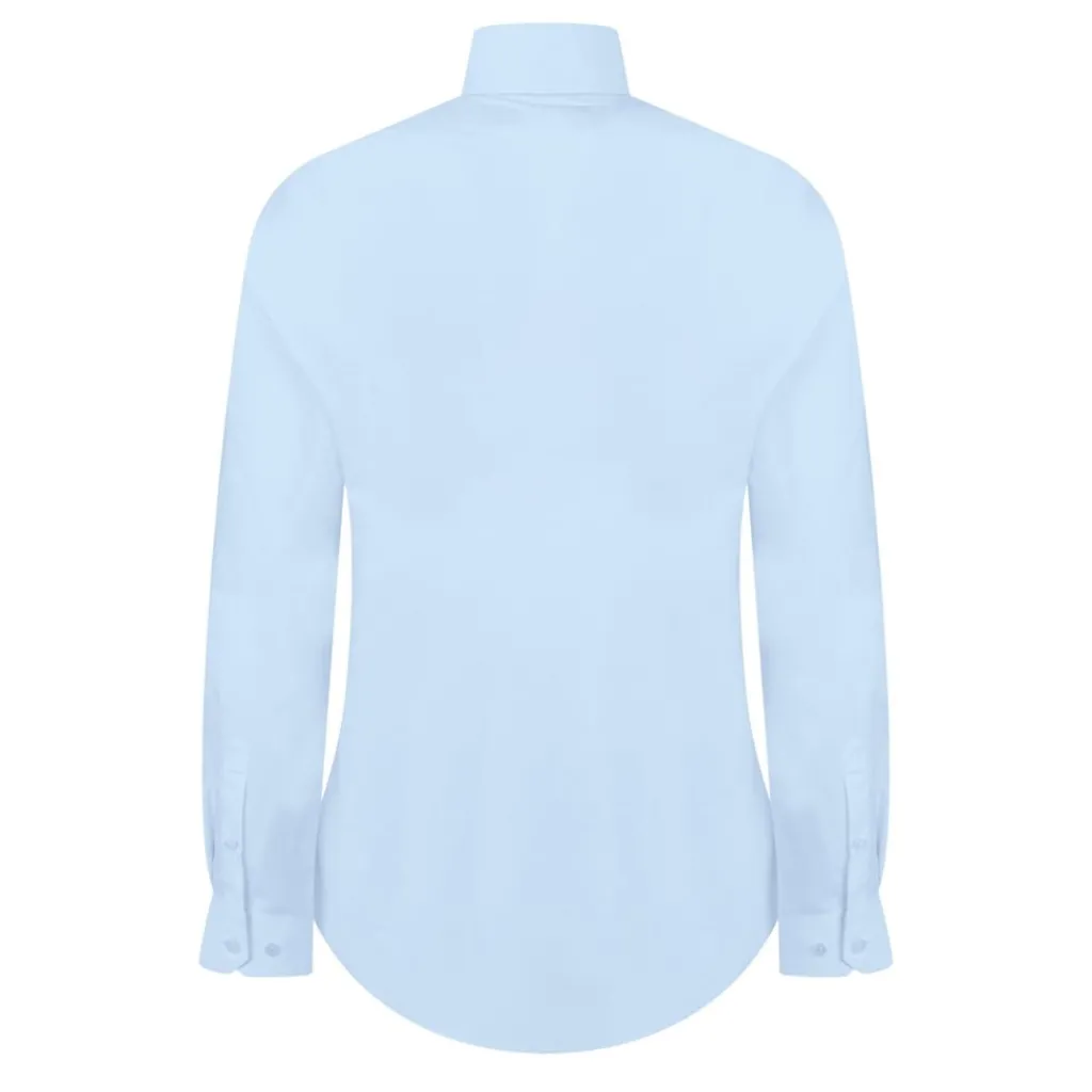 Shirts*Twisted Tailor Slim Shirt in Blue