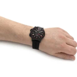 Jewellery-Watches*U-Boat U Boat Capsoil Doppiotempo 45 Dlc White in Black