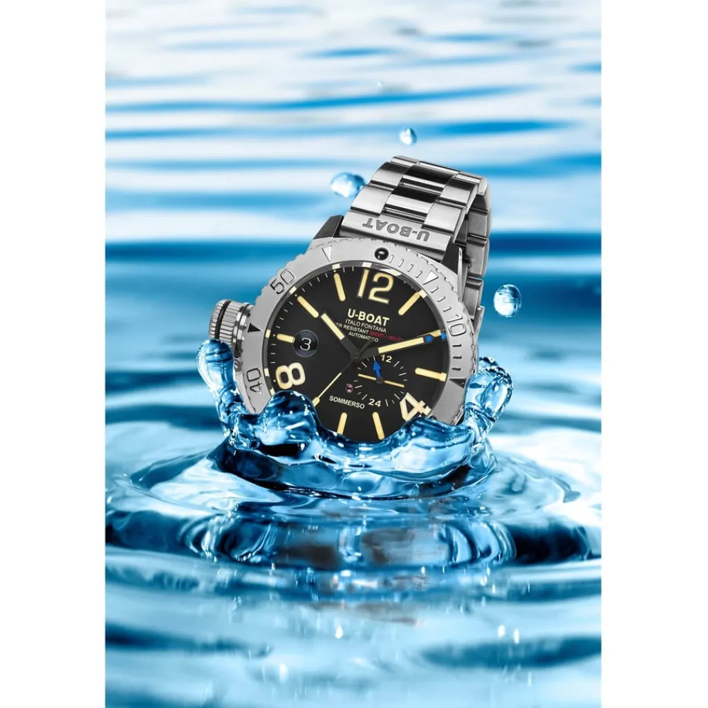 Jewellery-Watches*U-Boat U Boat Sommerso A in Silver
