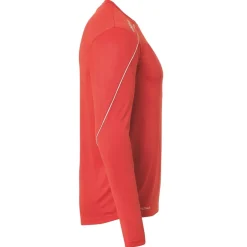Fitness And Gymwear*Uhlsport Str22 Slim Fit Crew Neck T-Shirt in Red