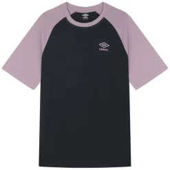 T-Shirts And Vests*Umbro Core Raglan T-Shirt in Grey pink