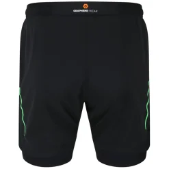 Fitness And Gym Shorts*Umbro Elite Running Shorts with Elasticated Waistband in Black