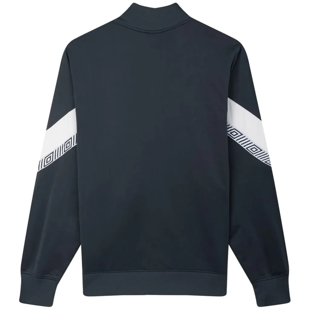Tracksuits*Umbro Mock Neck Long Sleeve Athletic Top in Blue