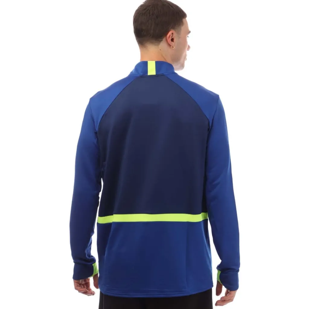 Fitness And Gym Tops|Fitness And Gymwear*Umbro Premier Mid Layer Training Top in Blue yellow