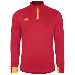 Fitness And Gym Tops|Fitness And Gymwear*Umbro Premier Mid Layer Training Top in Red