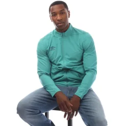 Coats And Jackets*Umbro Premier Presentation Jacket in Teal