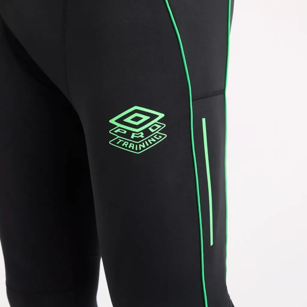 Fitness And Gym Pants*Umbro Pro Athletic Running Tights in Black