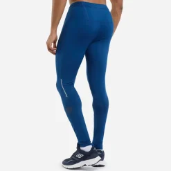 Fitness And Gym Pants*Umbro Pro Athletic Running Leggings in Blue