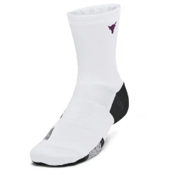 Underwear And Socks*Under Armour Armour Rock Ua Ad Playmaker 1pk Mid Crew Sock Unisex Adults in White