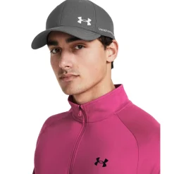 Caps-Hats*Under Armour ArmourVent Adjustable Cap in Grey