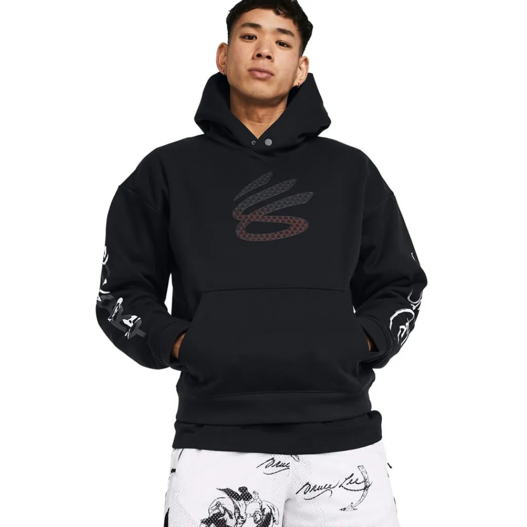 Fitness And Gym Tops*Under Armour C X B Lee Hoody 1 in Black