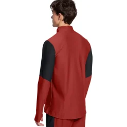 Fitness And Gymwear*Under Armour Challenger Pro 1/4 Zip Top in Orange