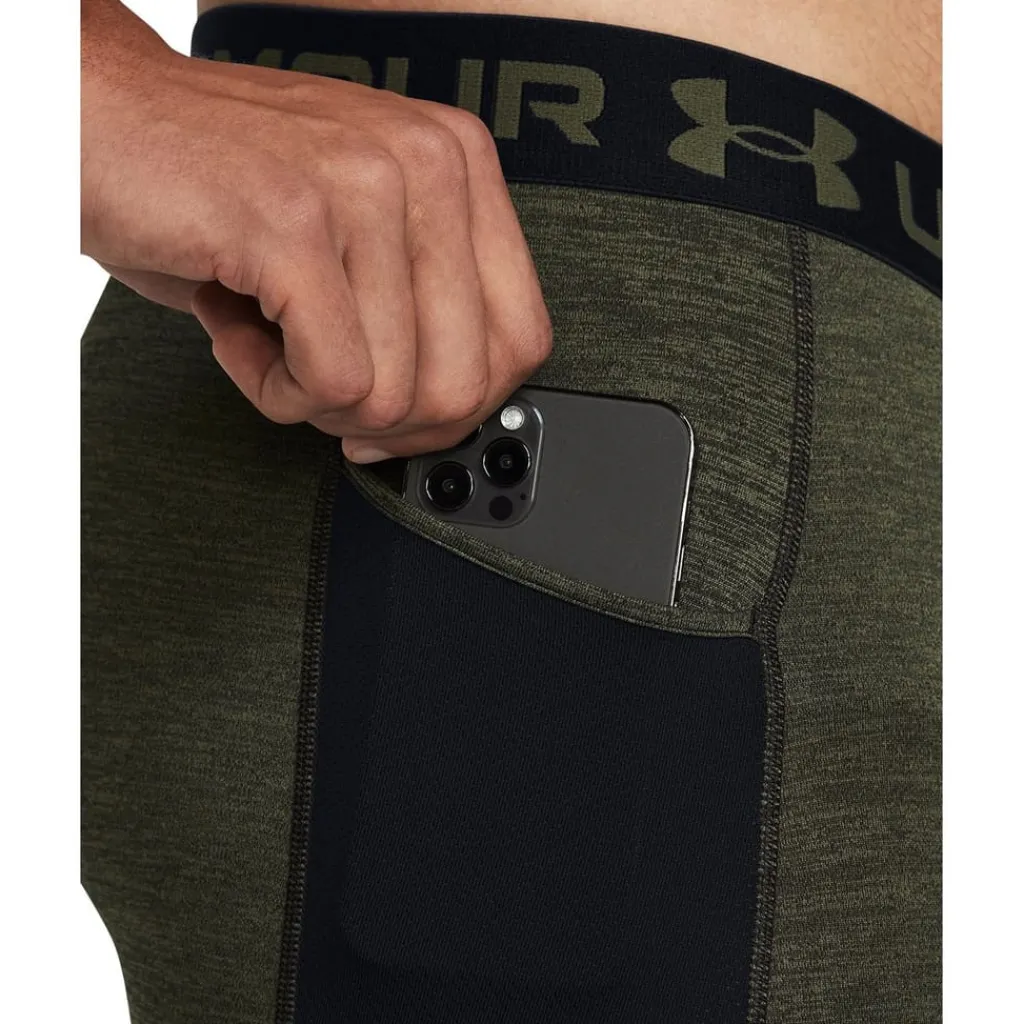 Fitness And Gym Pants*Under Armour Compression Fit Running Athletic Pants in Green