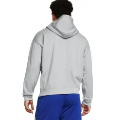 Fitness And Gym Tops*Under Armour Curry Hooded Relaxed Fit Sweatshirt in Grey